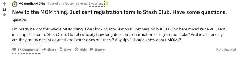 Stash Club Questions on Reddit