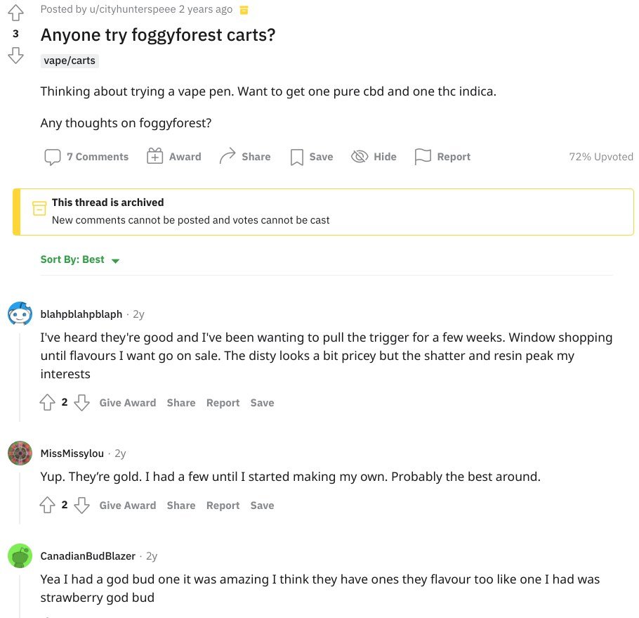 The Foggy Forest customer reviews.