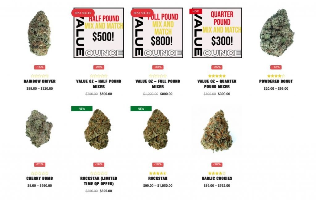 value ounces at Low Price Bud dispensary
